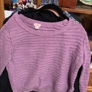 Purple sweater